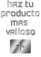 Te ayudamos a que tu producto valga más.